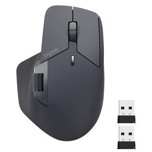 Rapoo MT760L Multi Mode Wireless Mouse Bluetooth 2.4G 4000DPI USB‑C Black